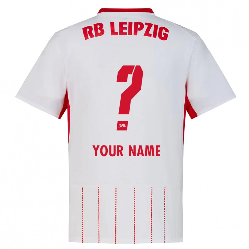 Danxen Mænd Dit Navn #0 Rød Hvid Gul Hjemmebane Spillertrøjer 2026/27 Trøje T-Shirt