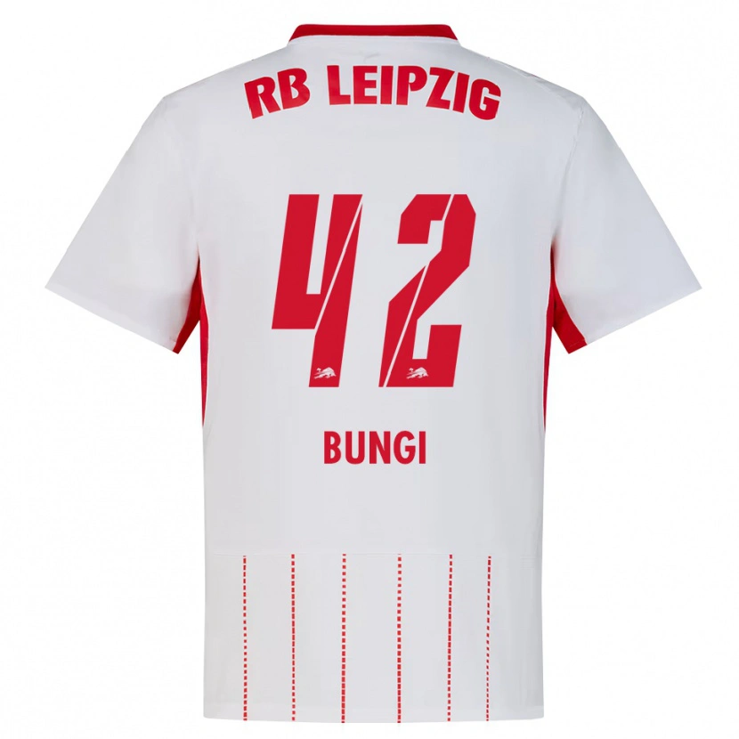 Danxen Mænd Joyeux Masanka Bungi #42 Rød Hvid Gul Hjemmebane Spillertrøjer 2026/27 Trøje T-Shirt