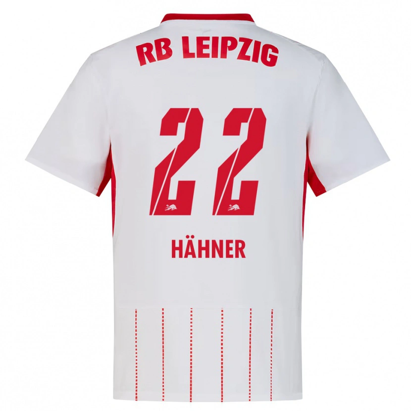 Danxen Mænd Elian Hähner #22 Rød Hvid Gul Hjemmebane Spillertrøjer 2026/27 Trøje T-Shirt
