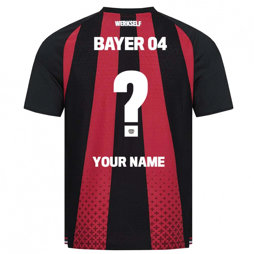 Danxen Mænd Dit Navn #0 Sort Hvid Rød Hjemmebane Spillertrøjer 2026/27 Trøje T-Shirt