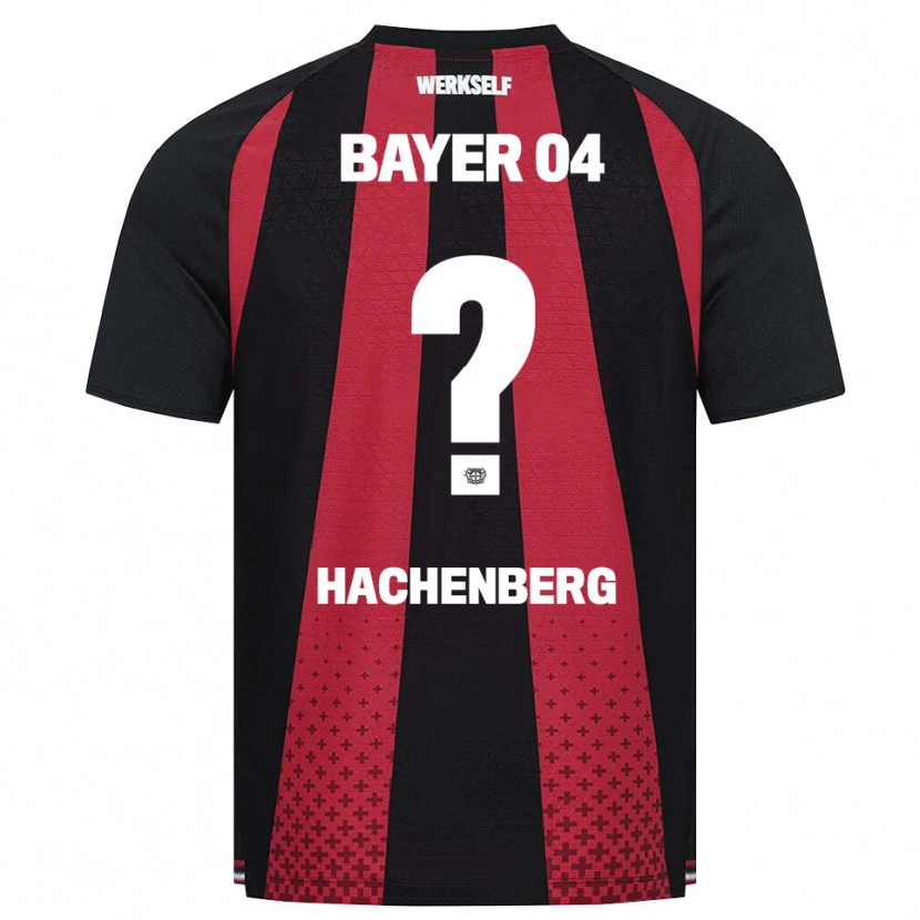 Danxen Mænd Merlin Hachenberg #0 Sort Hvid Rød Hjemmebane Spillertrøjer 2026/27 Trøje T-Shirt