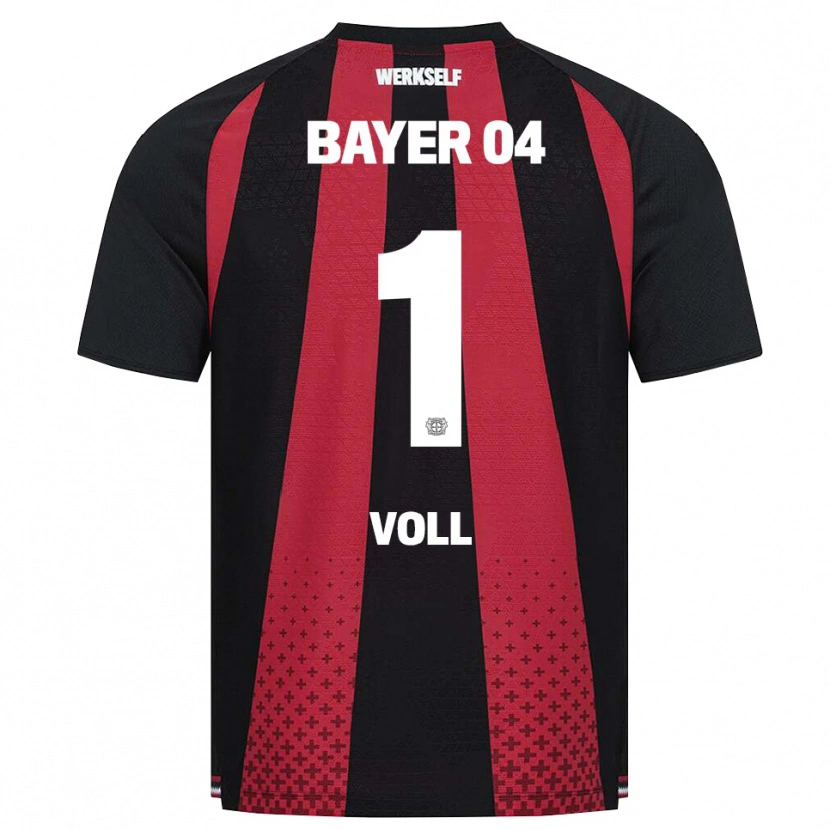 Danxen Mænd Charlotte Voll #1 Sort Hvid Rød Hjemmebane Spillertrøjer 2026/27 Trøje T-Shirt