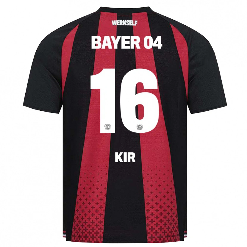 Danxen Mænd Burak Kır #16 Sort Hvid Rød Hjemmebane Spillertrøjer 2026/27 Trøje T-Shirt