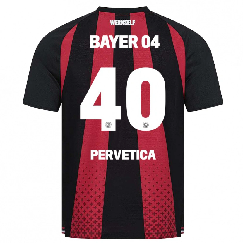 Danxen Mænd Redon Pervetica #40 Sort Hvid Rød Hjemmebane Spillertrøjer 2026/27 Trøje T-Shirt