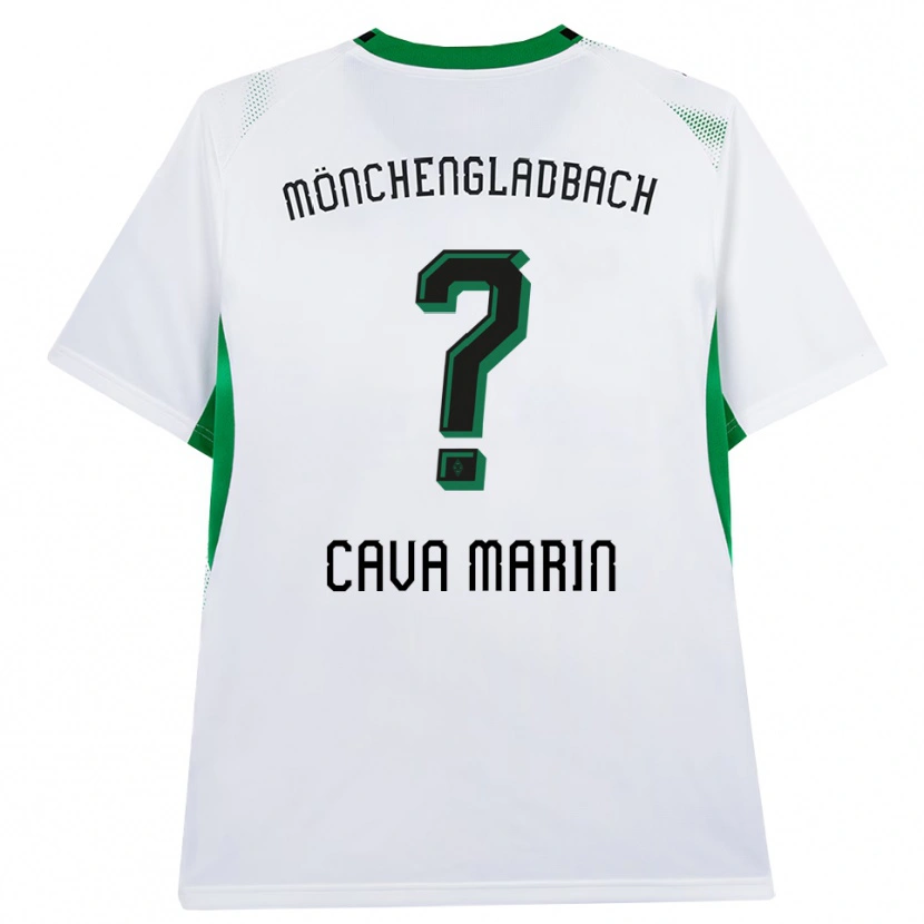 Danxen Mænd Sofia Cava Marin #0 Hvid Sort Grøn Hjemmebane Spillertrøjer 2026/27 Trøje T-Shirt