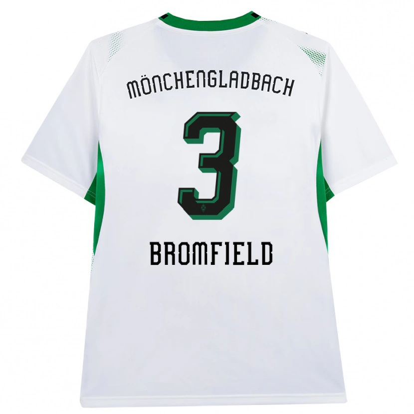 Danxen Mænd Rio Bromfield #3 Hvid Sort Grøn Hjemmebane Spillertrøjer 2026/27 Trøje T-Shirt