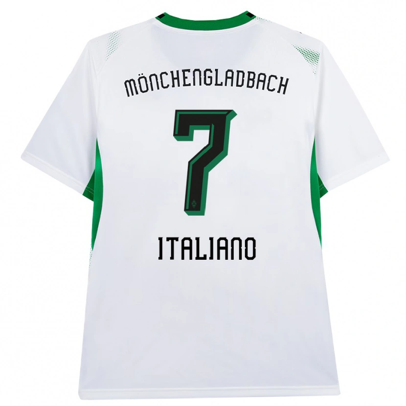 Danxen Mænd Jacob Italiano #7 Hvid Sort Grøn Hjemmebane Spillertrøjer 2026/27 Trøje T-Shirt