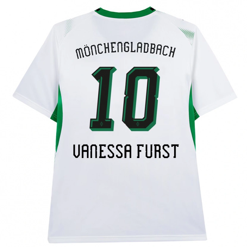 Danxen Mænd Vanessa Fürst #10 Hvid Sort Grøn Hjemmebane Spillertrøjer 2026/27 Trøje T-Shirt