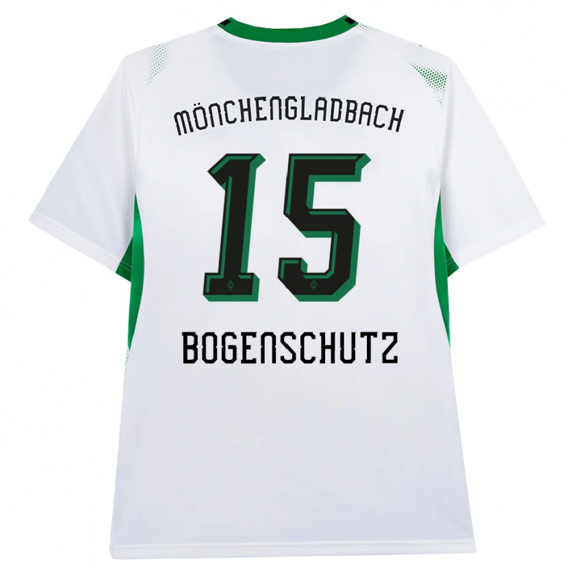 Danxen Mænd Kerstin Bogenschutz #15 Hvid Sort Grøn Hjemmebane Spillertrøjer 2026/27 Trøje T-Shirt