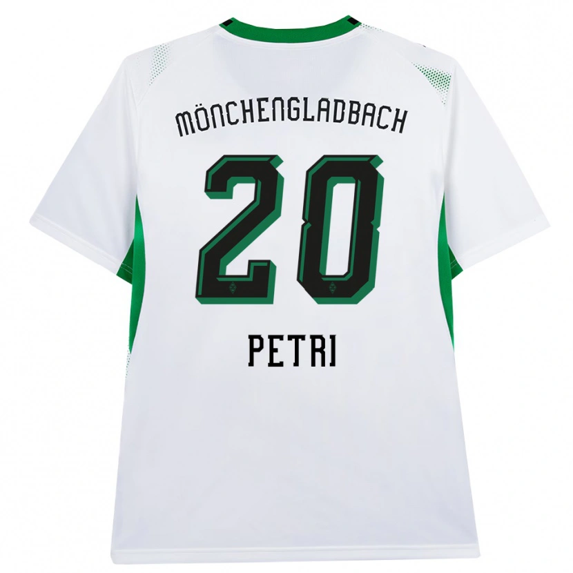 Danxen Mænd Paula Petri #20 Hvid Sort Grøn Hjemmebane Spillertrøjer 2026/27 Trøje T-Shirt