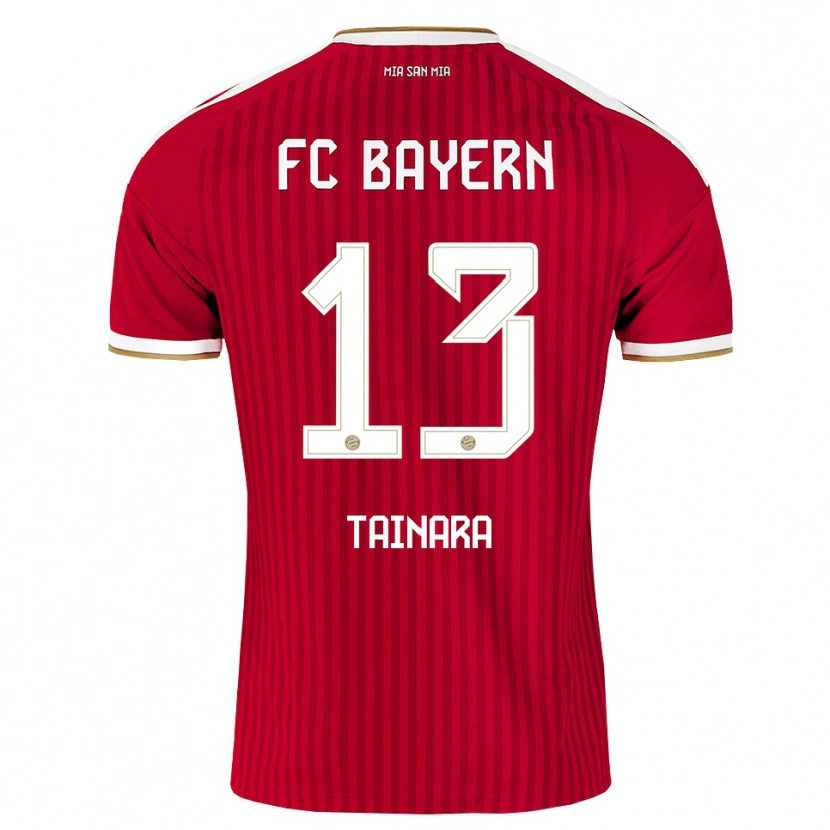 Danxen Mænd Tainara #13 Rød Hvid Blå Hjemmebane Spillertrøjer 2026/27 Trøje T-Shirt