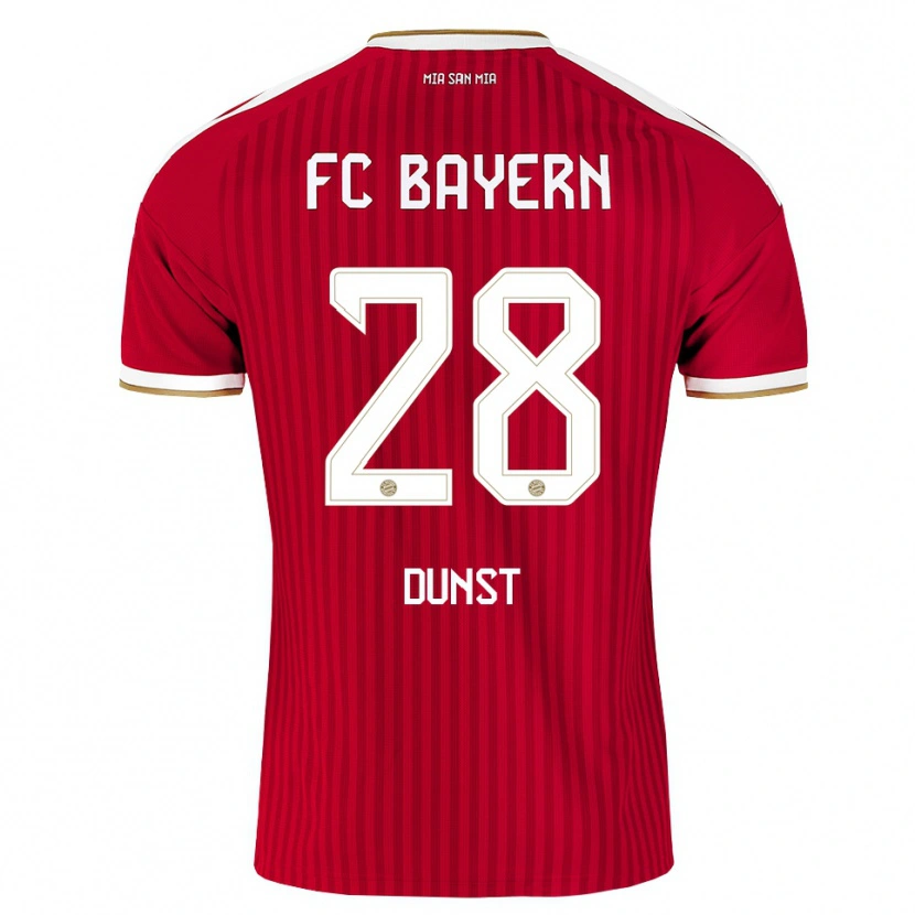 Danxen Mænd Barbara Dunst #28 Rød Hvid Blå Hjemmebane Spillertrøjer 2026/27 Trøje T-Shirt