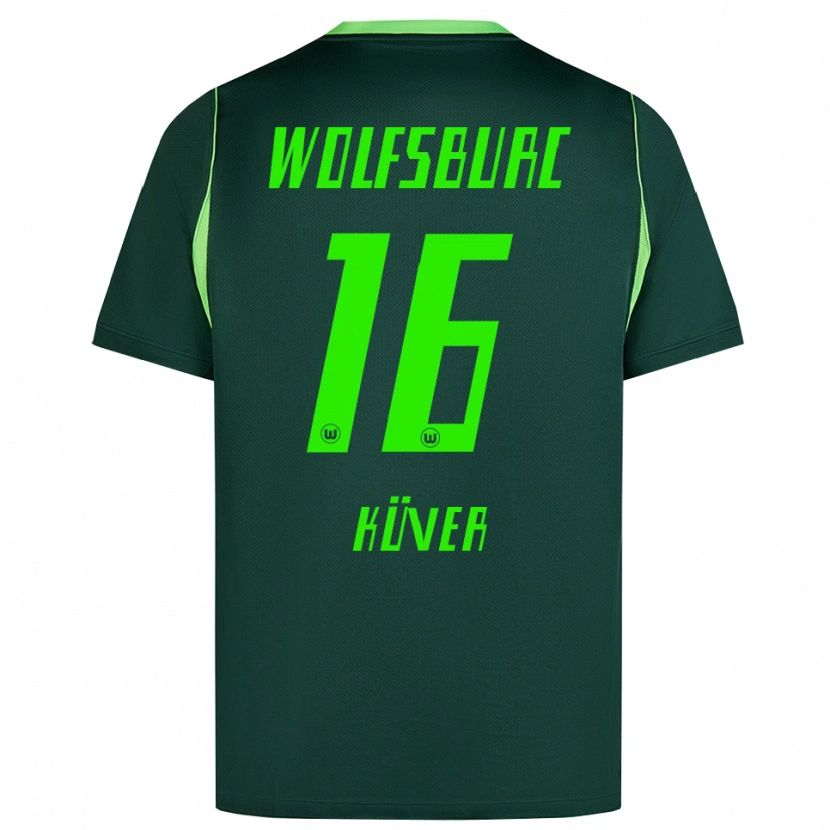 Danxen Mænd Camilla Küver #16 Mørkegrøn Hvid Hjemmebane Spillertrøjer 2026/27 Trøje T-Shirt