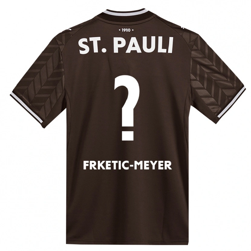 Danxen Mænd Noah Frketic-Meyer #0 Cafe Hvid Hjemmebane Spillertrøjer 2026/27 Trøje T-Shirt
