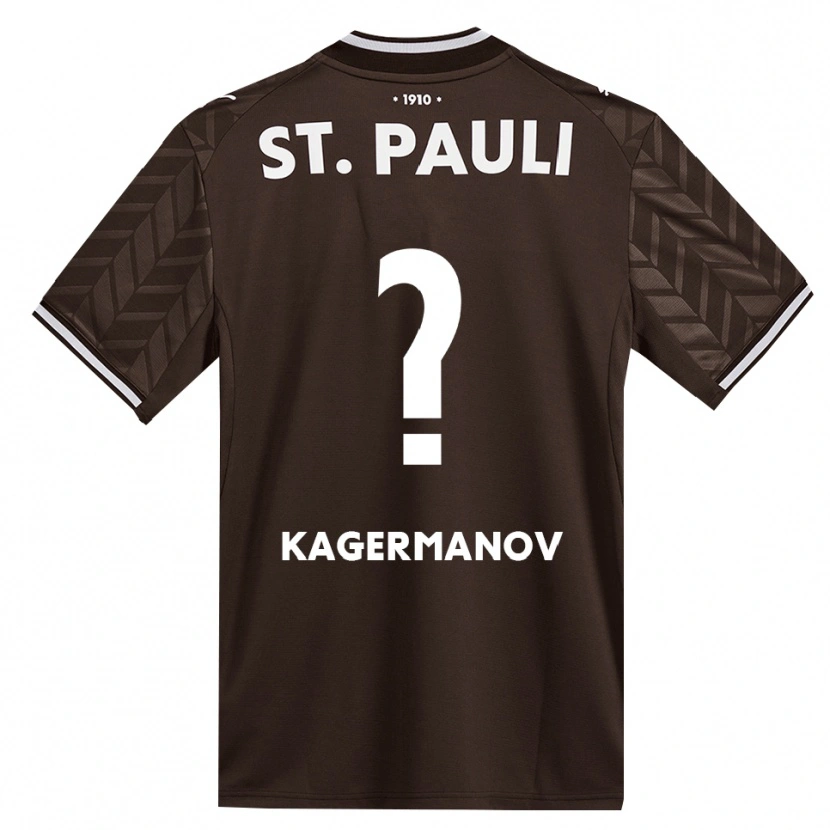 Danxen Mænd Muslim Kagermanov #0 Cafe Hvid Hjemmebane Spillertrøjer 2026/27 Trøje T-Shirt