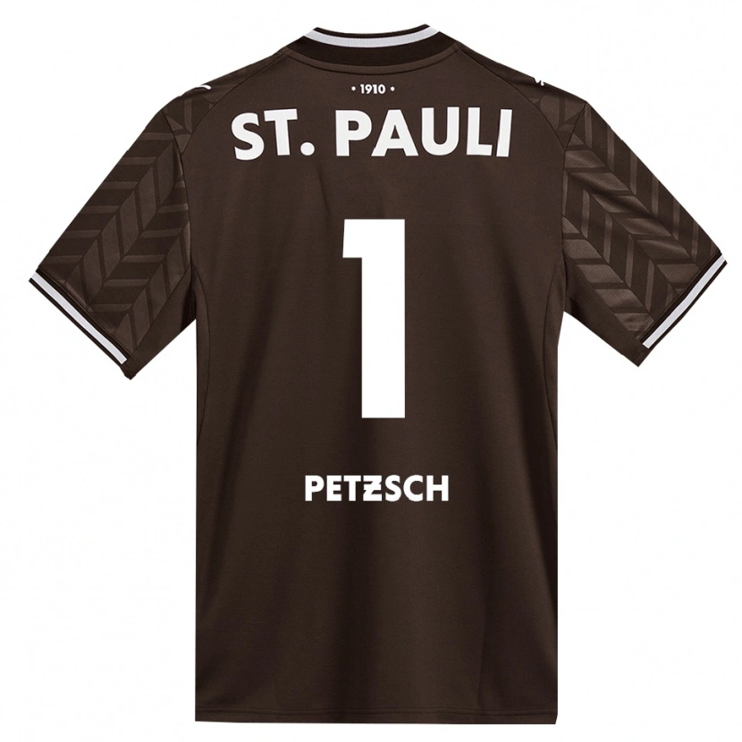 Danxen Mænd Niklas Petzsch #1 Cafe Hvid Hjemmebane Spillertrøjer 2026/27 Trøje T-Shirt