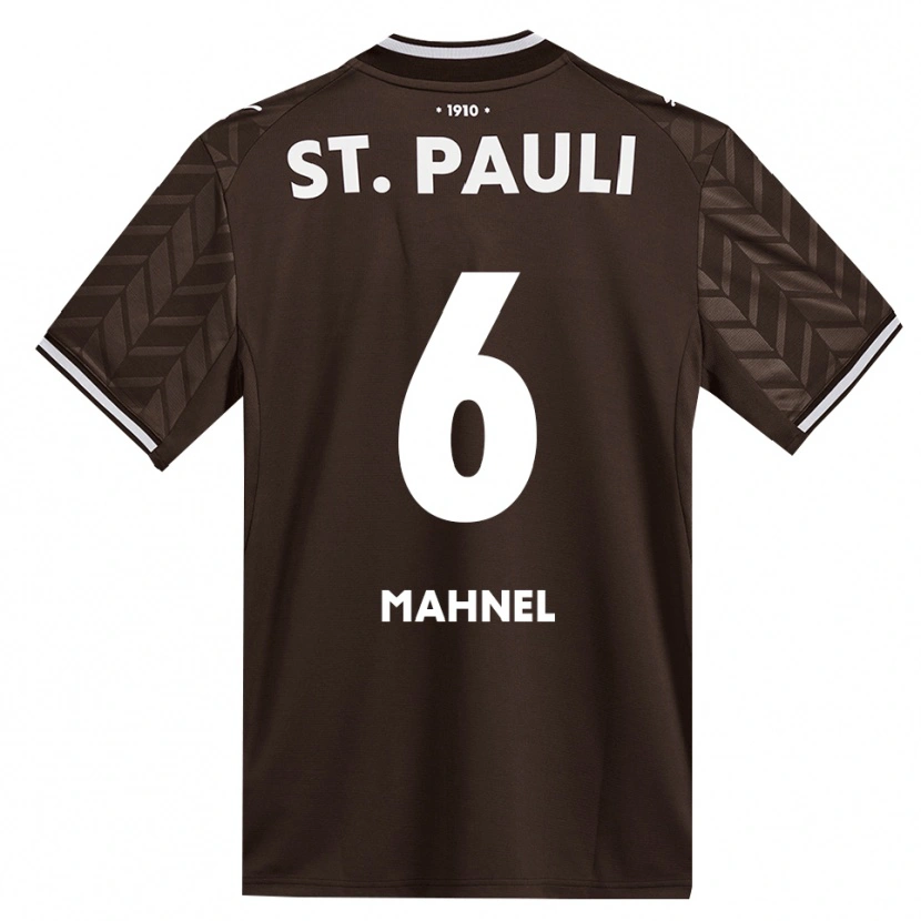 Danxen Mænd Thieß Mahnel #6 Cafe Hvid Hjemmebane Spillertrøjer 2026/27 Trøje T-Shirt