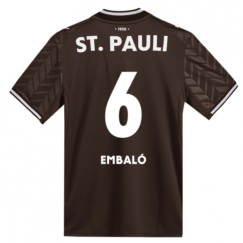 Danxen Mænd Diego Embaló #6 Cafe Hvid Hjemmebane Spillertrøjer 2026/27 Trøje T-Shirt