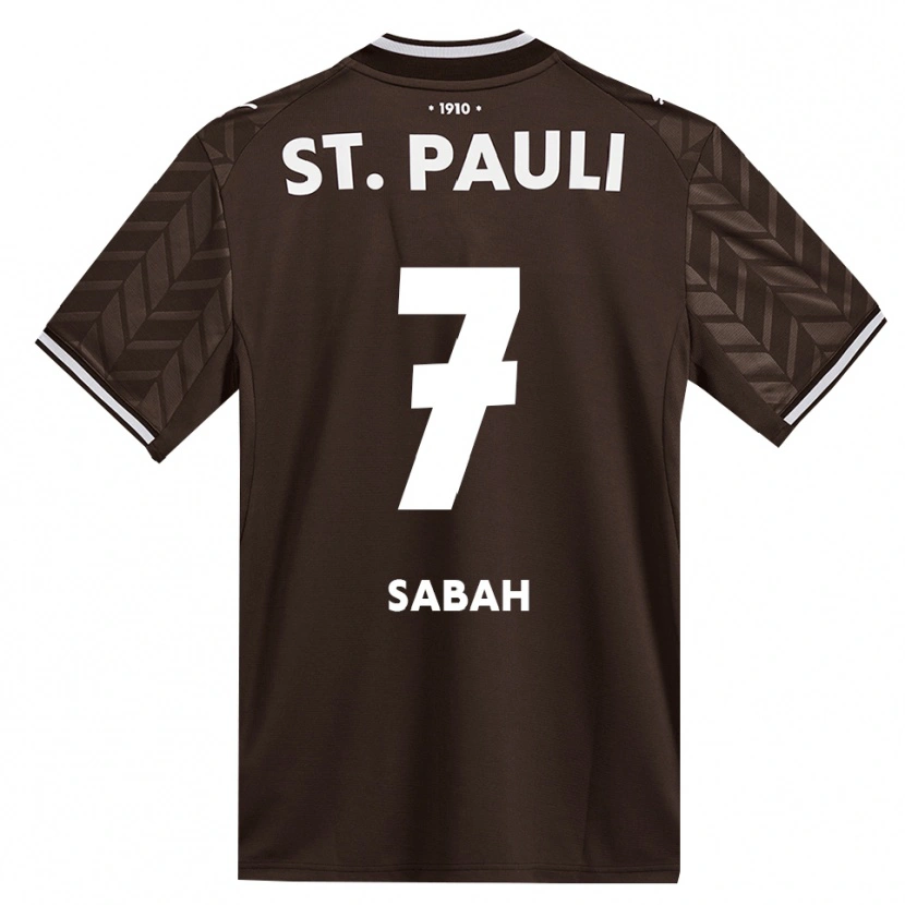 Danxen Mænd Haron Sabah #7 Cafe Hvid Hjemmebane Spillertrøjer 2026/27 Trøje T-Shirt