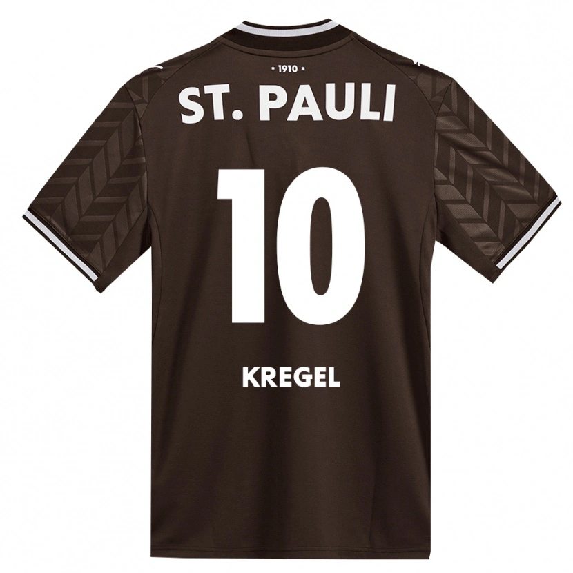 Danxen Mænd Mareike Kregel #10 Cafe Hvid Hjemmebane Spillertrøjer 2026/27 Trøje T-Shirt