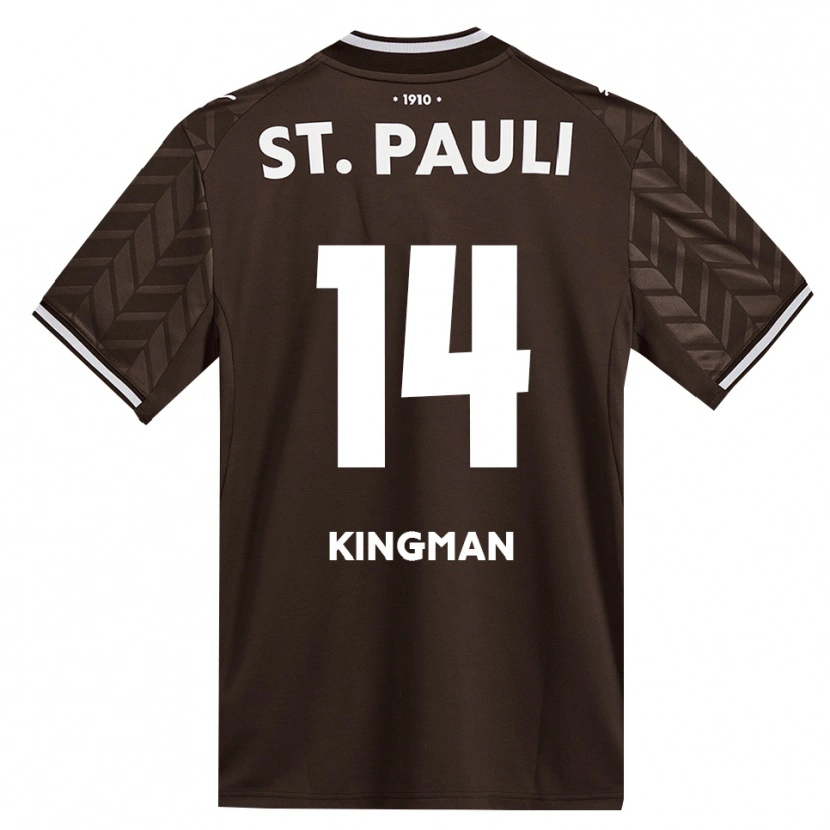 Danxen Mænd Annie Kingman #14 Cafe Hvid Hjemmebane Spillertrøjer 2026/27 Trøje T-Shirt