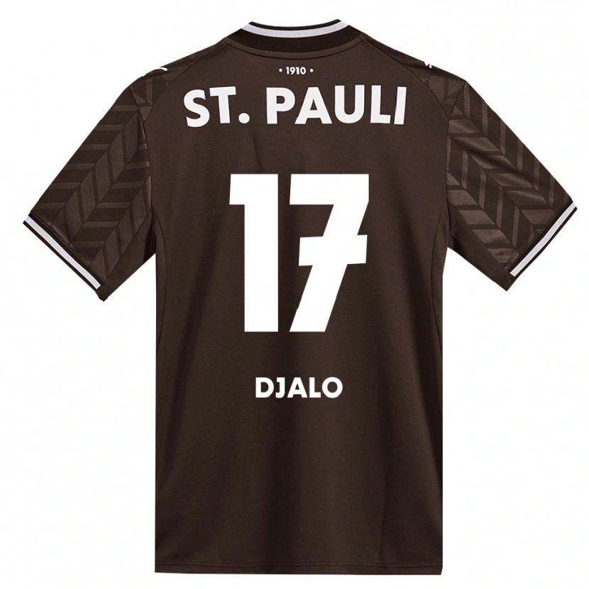 Danxen Mænd Mamadou Djalo #17 Cafe Hvid Hjemmebane Spillertrøjer 2026/27 Trøje T-Shirt