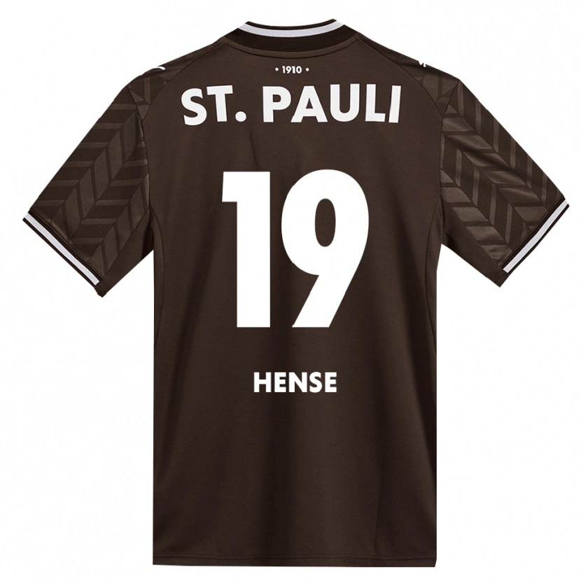 Danxen Mænd Toralf Hense #19 Cafe Hvid Hjemmebane Spillertrøjer 2026/27 Trøje T-Shirt