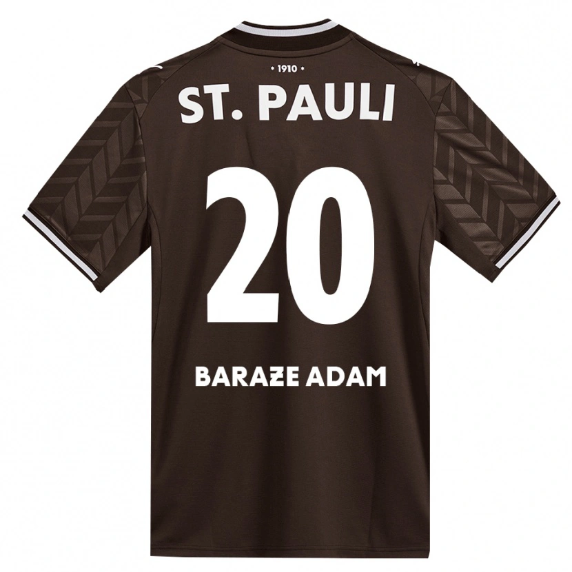 Danxen Mænd Isma Baraze Adam #20 Cafe Hvid Hjemmebane Spillertrøjer 2026/27 Trøje T-Shirt