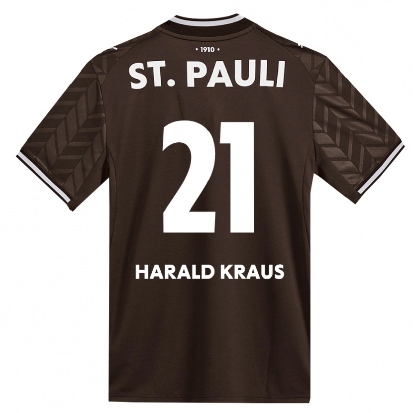 Danxen Mænd Stefan Harald Kraus #21 Cafe Hvid Hjemmebane Spillertrøjer 2026/27 Trøje T-Shirt