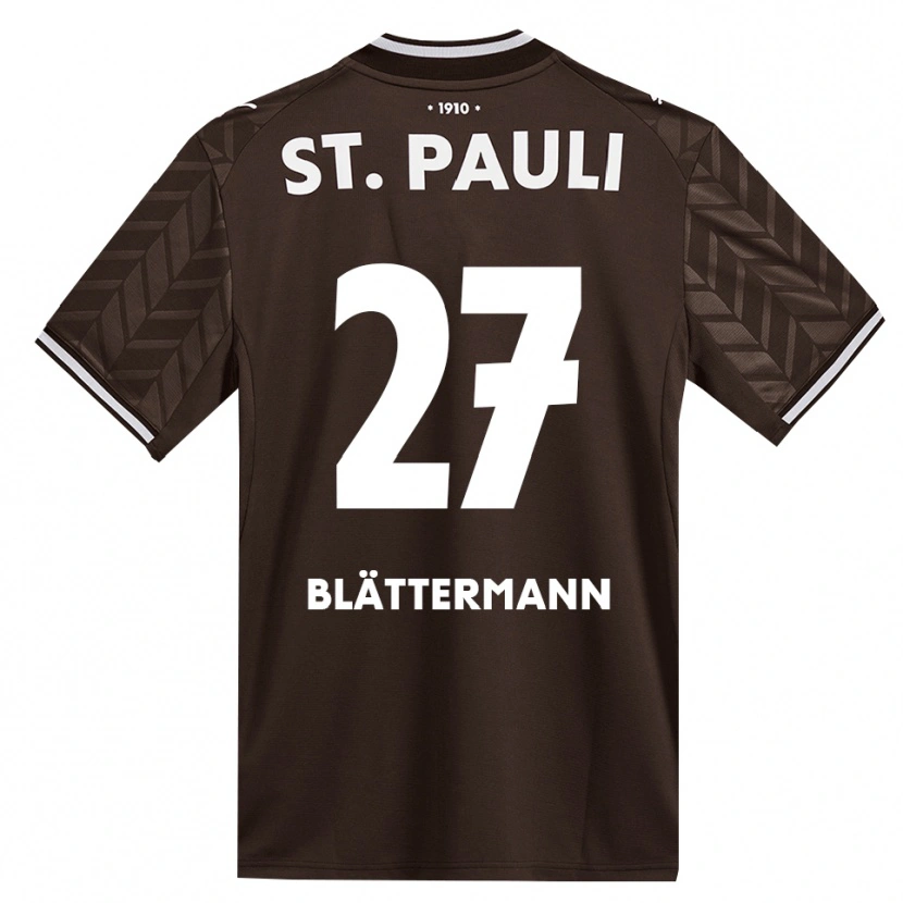 Danxen Mænd Levin Blättermann #27 Cafe Hvid Hjemmebane Spillertrøjer 2026/27 Trøje T-Shirt