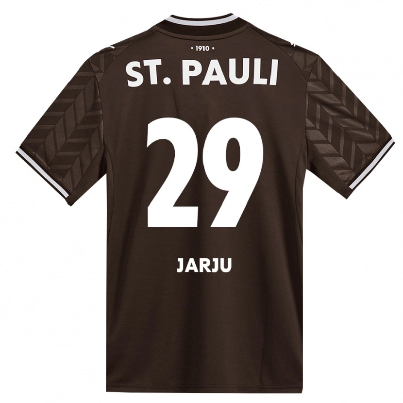 Danxen Mænd Bubakar Jarju #29 Cafe Hvid Hjemmebane Spillertrøjer 2026/27 Trøje T-Shirt