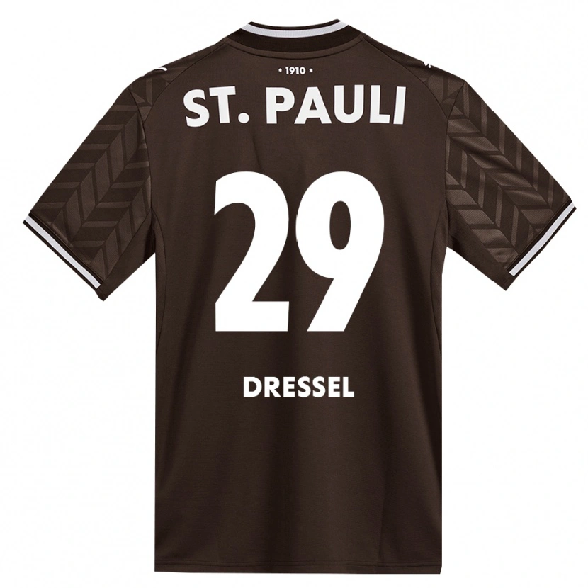 Danxen Mænd Henry Dressel #29 Cafe Hvid Hjemmebane Spillertrøjer 2026/27 Trøje T-Shirt