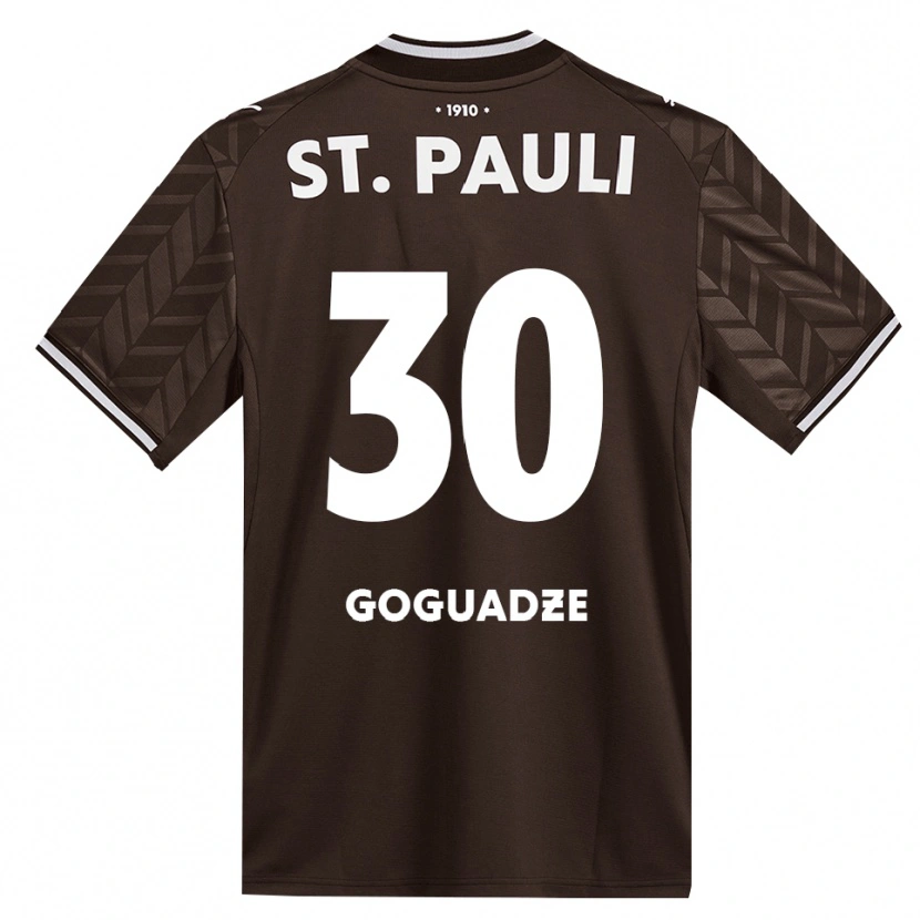 Danxen Mænd Nikky Goguadze #30 Cafe Hvid Hjemmebane Spillertrøjer 2026/27 Trøje T-Shirt