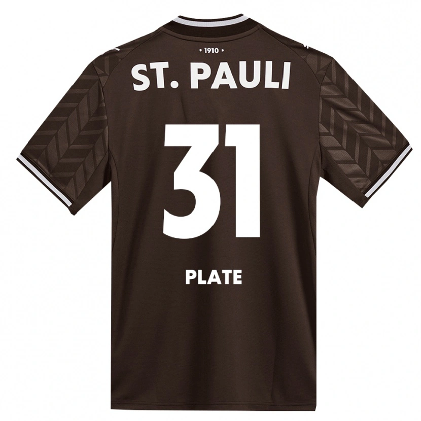 Danxen Mænd Lennart Plate #31 Cafe Hvid Hjemmebane Spillertrøjer 2026/27 Trøje T-Shirt