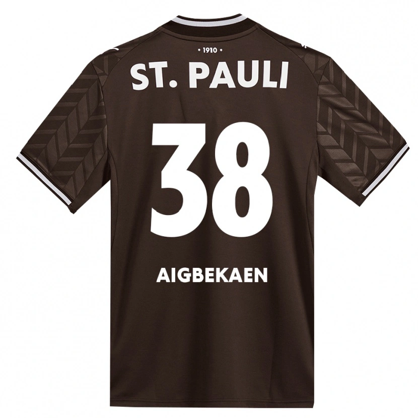 Danxen Mænd Romeo Aigbekaen #38 Cafe Hvid Hjemmebane Spillertrøjer 2026/27 Trøje T-Shirt