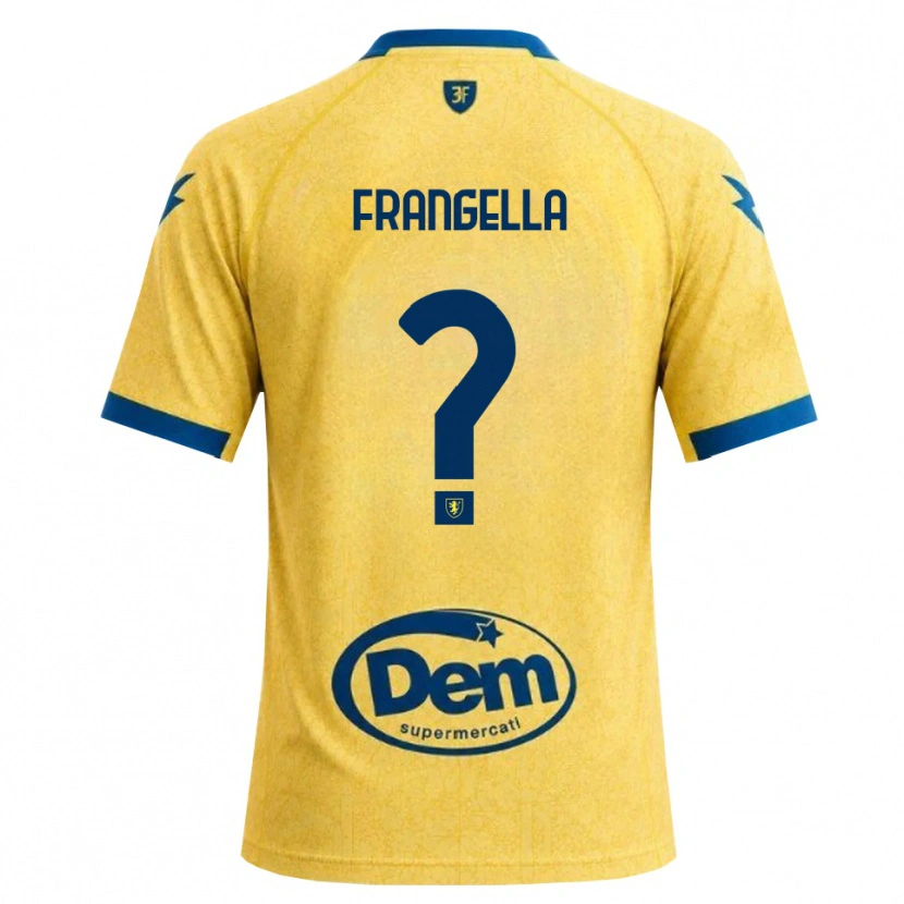 Danxen Mænd Francesco Frangella #0 Khaki Sort Blå Hjemmebane Spillertrøjer 2026/27 Trøje T-Shirt