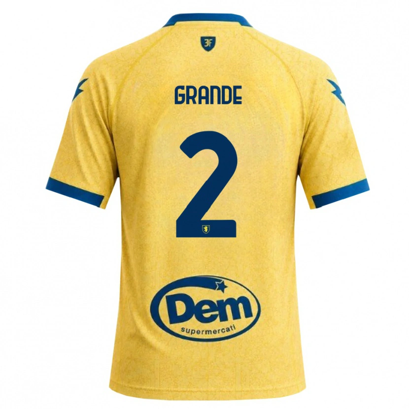 Danxen Mænd Alessandro Grande #2 Khaki Sort Blå Hjemmebane Spillertrøjer 2026/27 Trøje T-Shirt