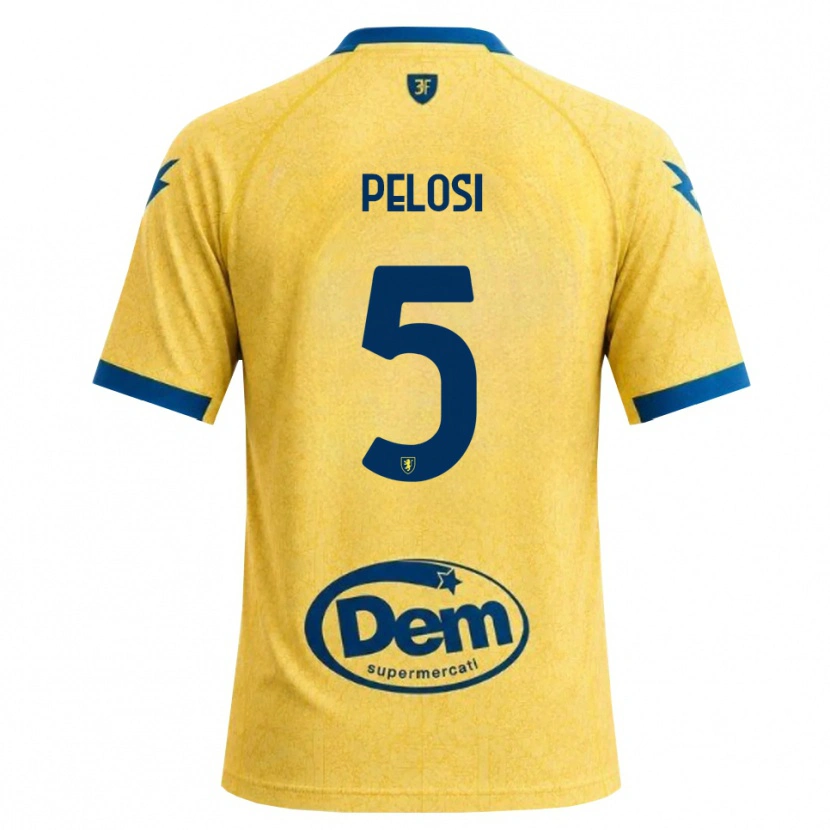 Danxen Mænd Dario Pelosi #5 Khaki Sort Blå Hjemmebane Spillertrøjer 2026/27 Trøje T-Shirt