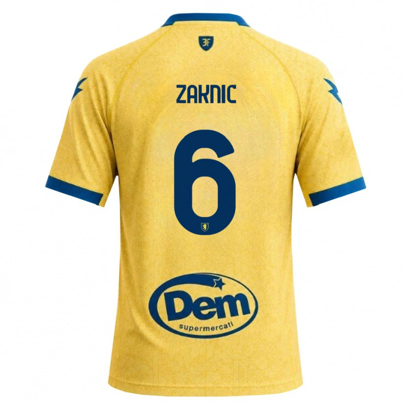 Danxen Mænd Lazar Zaknic #6 Khaki Sort Blå Hjemmebane Spillertrøjer 2026/27 Trøje T-Shirt