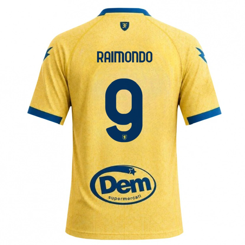 Danxen Mænd Antonio Raimondo #9 Khaki Sort Blå Hjemmebane Spillertrøjer 2026/27 Trøje T-Shirt