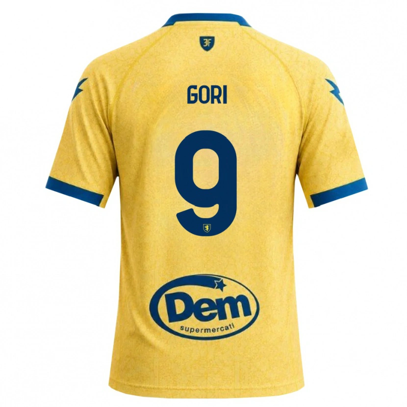 Danxen Mænd Lorenzo Gori #9 Khaki Sort Blå Hjemmebane Spillertrøjer 2026/27 Trøje T-Shirt