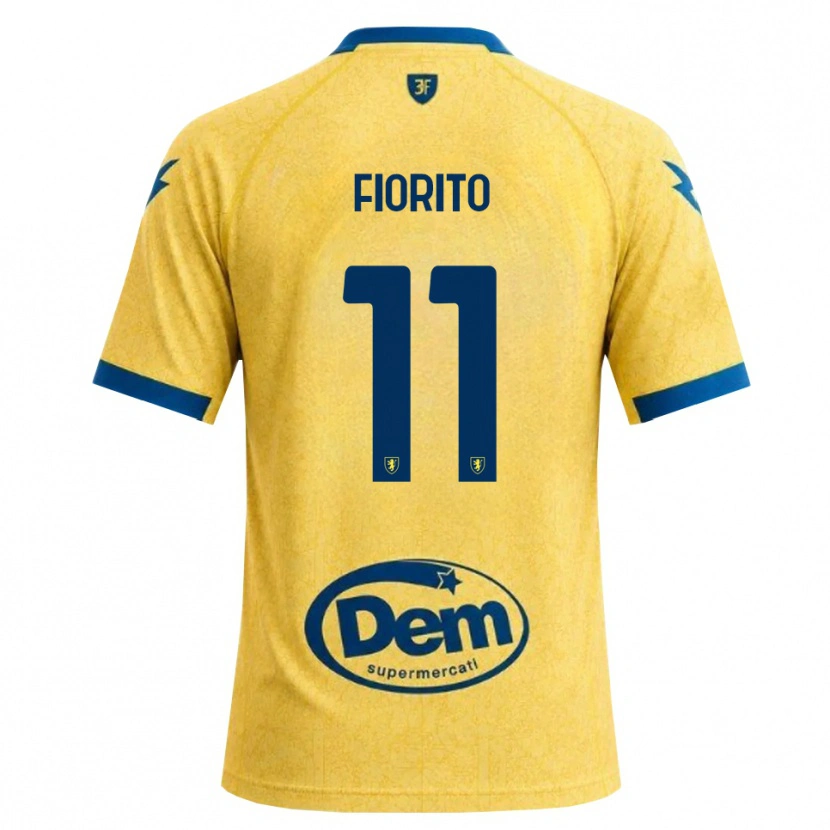 Danxen Mænd Loris Fiorito #11 Khaki Sort Blå Hjemmebane Spillertrøjer 2026/27 Trøje T-Shirt