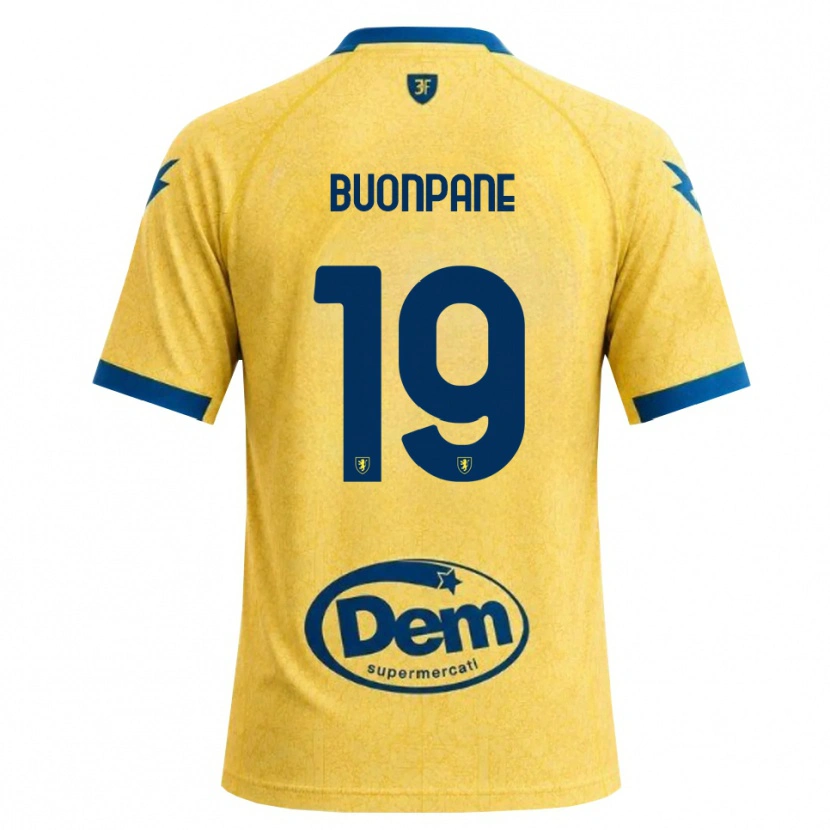 Danxen Mænd Davide Buonpane #19 Khaki Sort Blå Hjemmebane Spillertrøjer 2026/27 Trøje T-Shirt