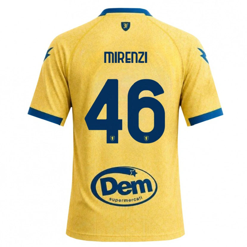 Danxen Mænd Andrea Mirenzi #46 Khaki Sort Blå Hjemmebane Spillertrøjer 2026/27 Trøje T-Shirt