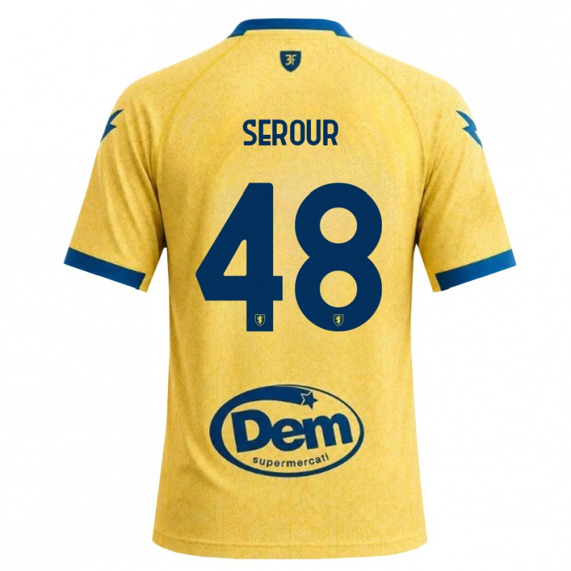 Danxen Mænd Mohamed Serour #48 Khaki Sort Blå Hjemmebane Spillertrøjer 2026/27 Trøje T-Shirt