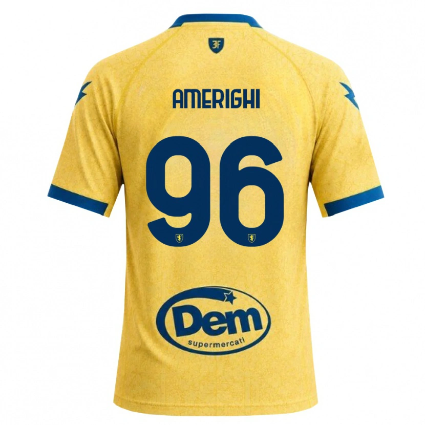 Danxen Mænd Igor Amerighi #96 Khaki Sort Blå Hjemmebane Spillertrøjer 2026/27 Trøje T-Shirt