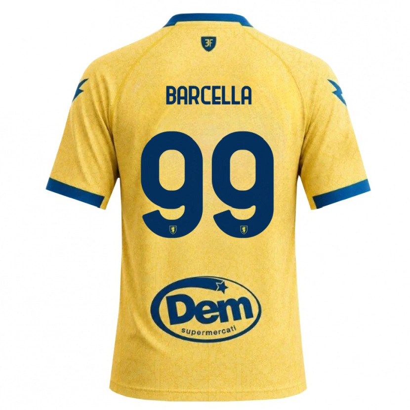 Danxen Mænd Kevin Barcella #99 Khaki Sort Blå Hjemmebane Spillertrøjer 2026/27 Trøje T-Shirt