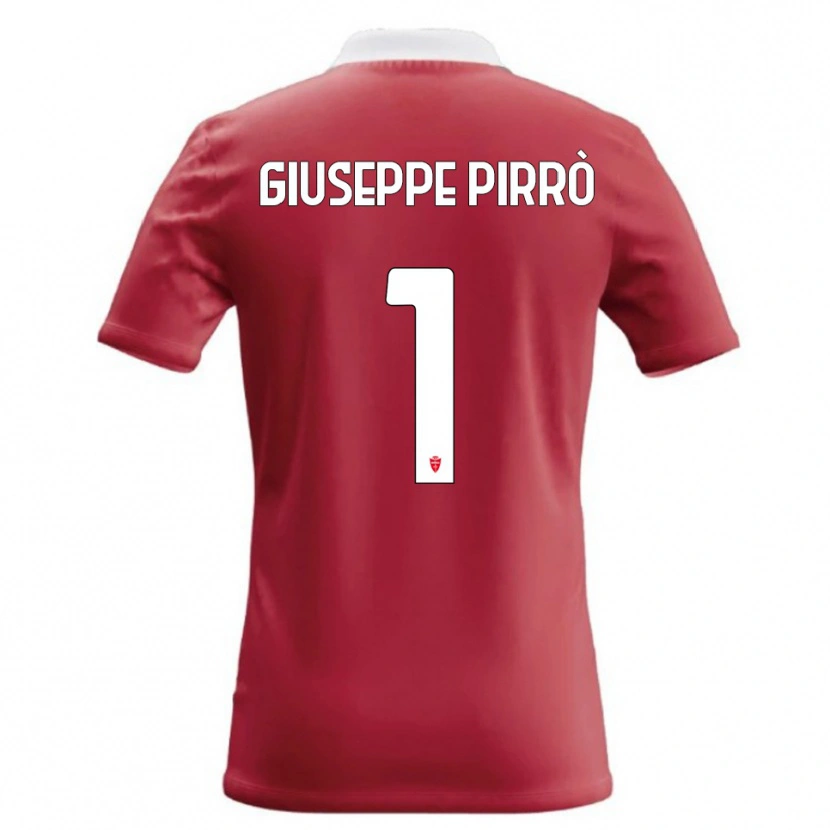 Danxen Mænd Marco Giuseppe Pirrò #1 Rød Hvid Hjemmebane Spillertrøjer 2026/27 Trøje T-Shirt
