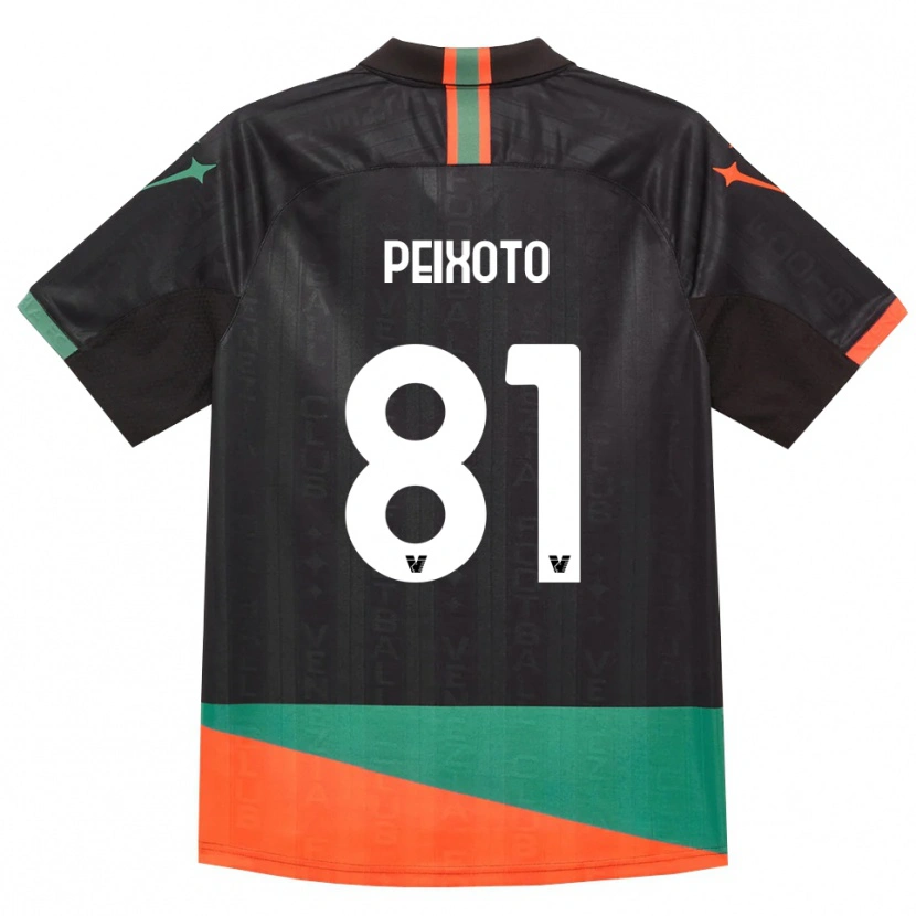 Danxen Mænd Afonso Peixoto #81 Sort Orange Grøn Hjemmebane Spillertrøjer 2026/27 Trøje T-Shirt