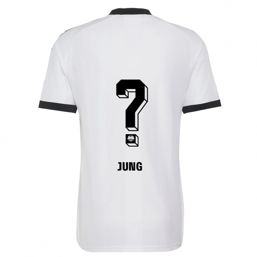 Danxen Mænd Louis Jung #0 Sort Hvid Udebane Spillertrøjer 2026/27 Trøje T-Shirt